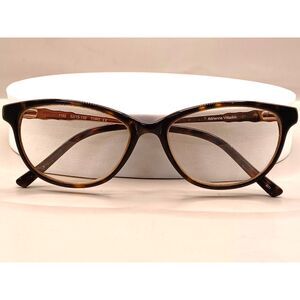 Vintage Adrienne Vittadini 1192 Tortoise Gold 52-15-135 Eyeglasses Frames